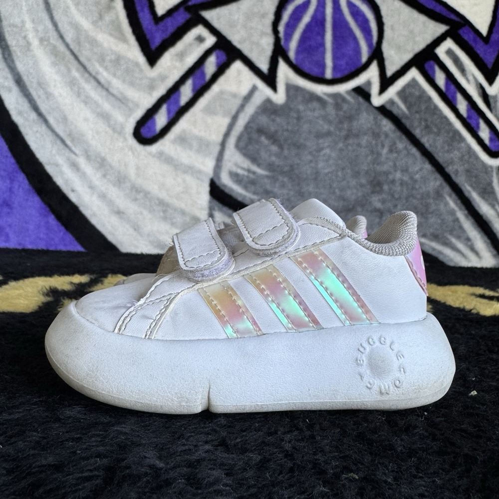 Size 5c - Adidas Grand Court 2.0 CF 1 Infant/Toddler Baby Girls Shoes ID5265